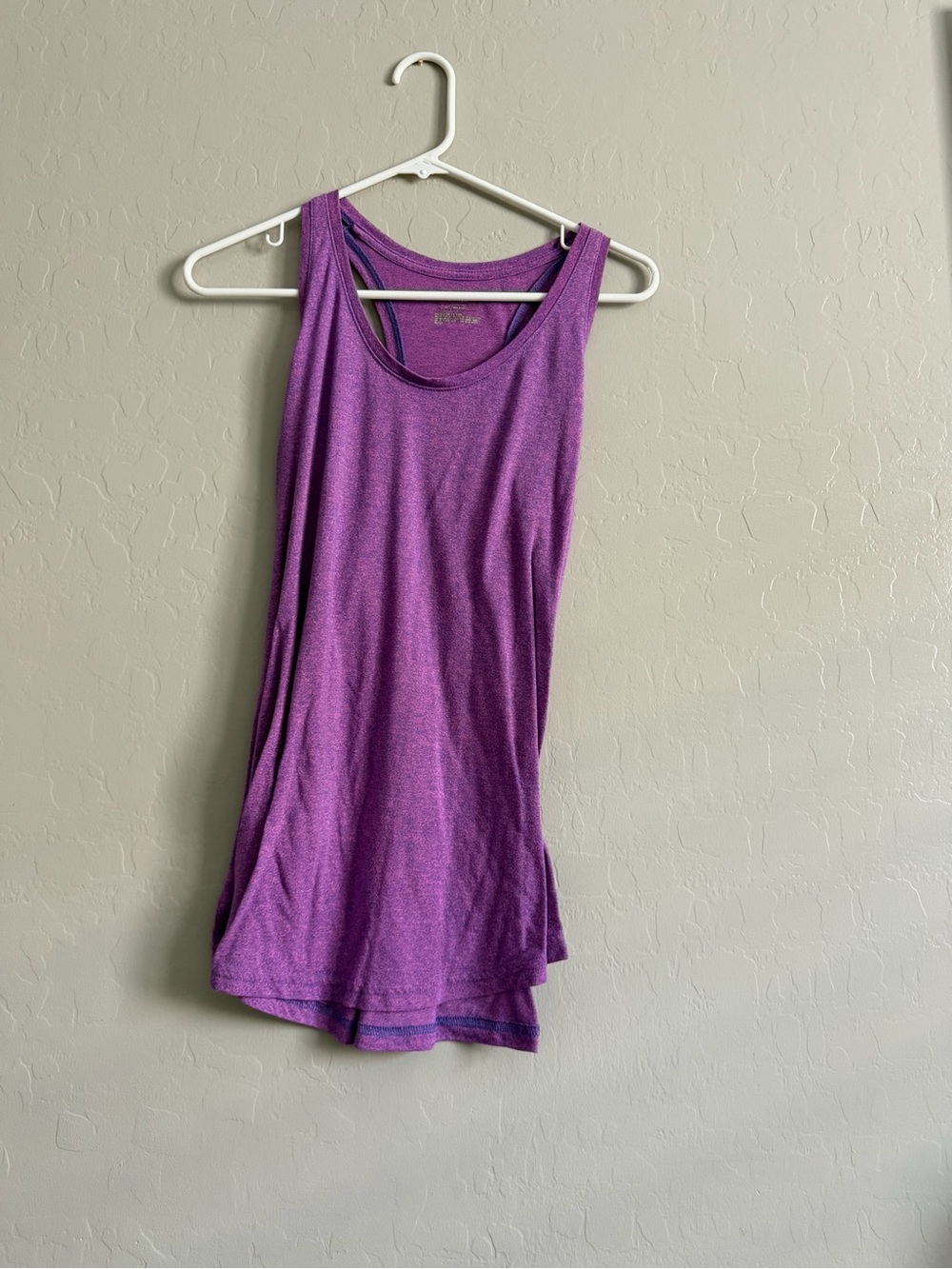 tek gear Purple Racerback Tank Top